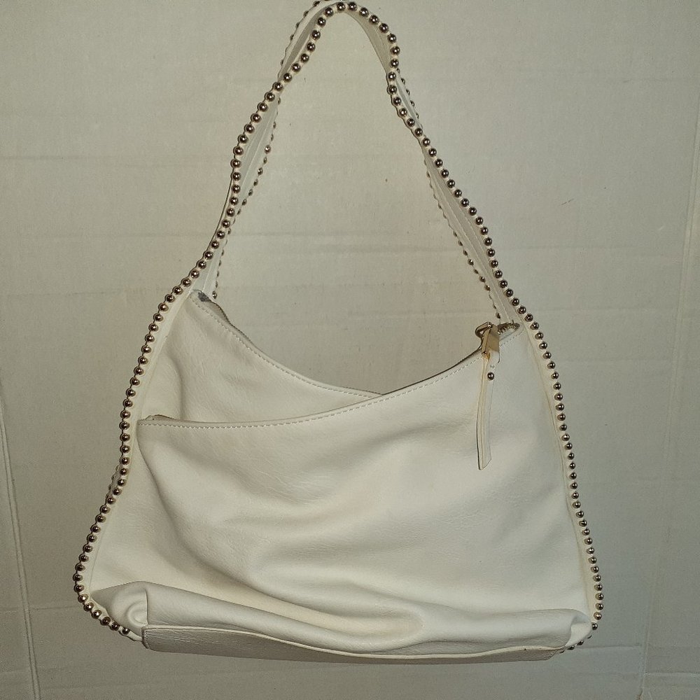 Asym White Shoulder Bag INC International Concepts